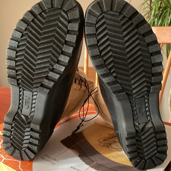 Brand New JBU Tan Winter Fur Snow Boots - Picture 7 of 10